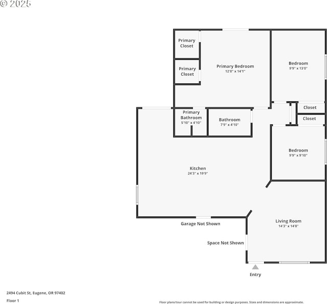 2494 Cubit St, Eugene, OR 97402 - property floor plan