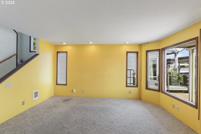 26400 NW St Helens Rd Unit 57, Scappoose, OR 97056 - carpeted empty room with recessed lighting