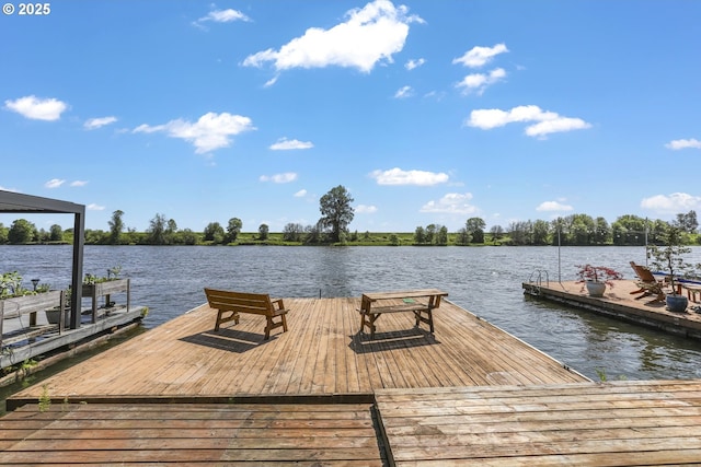 26400 NW St Helens Rd Unit 57, Scappoose, OR 97056 - dock area featuring a water view