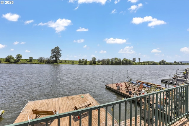 26400 NW St Helens Rd Unit 57, Scappoose, OR 97056 - dock featuring a water view