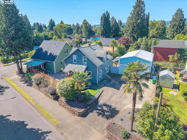 8014 N Johnswood Dr, Portland, OR 97203 - view from above of property
