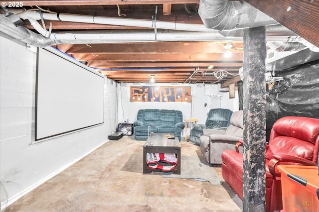 8014 N Johnswood Dr, Portland, OR 97203 - view of unfinished basement
