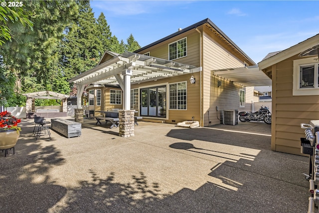 2646 N Lambert St, Cornelius, OR 97113 - rear view of house with a pergola and a patio