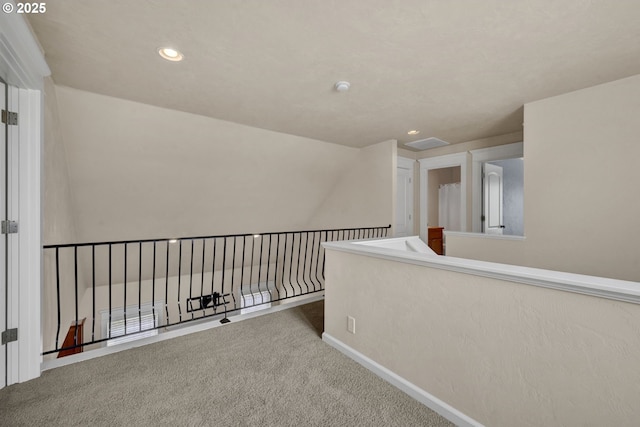 3435 Meadow View Dr, Eugene, OR 97408 - corridor featuring carpet, recessed lighting, and baseboards