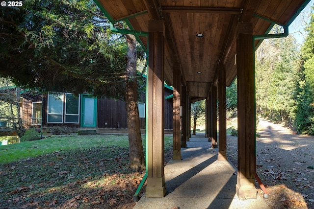 view of patio