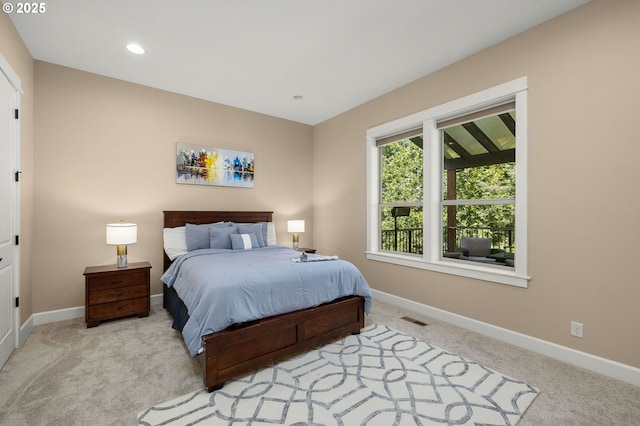 14746 SW 148th Ter, Tigard, OR 97224 - carpeted bedroom with baseboards and recessed lighting