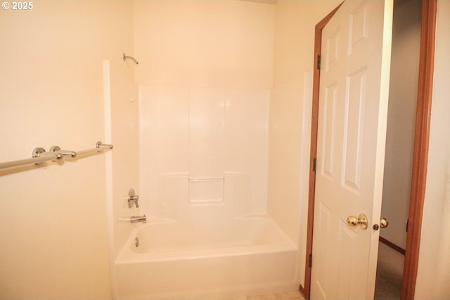 full bathroom with shower / bathing tub combination