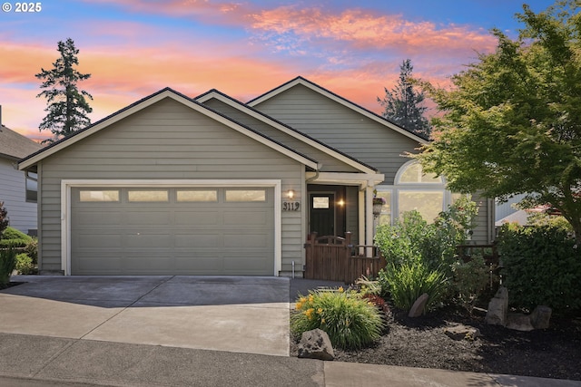 3119 SE 154th Ave, Vancouver, WA 98683 - single story home with concrete driveway and an attached garage