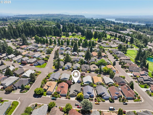 3119 SE 154th Ave, Vancouver, WA 98683 - aerial perspective of suburban area with a nearby body of water