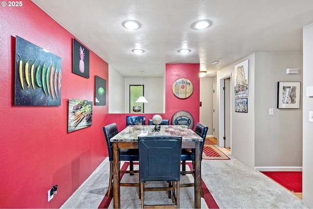 151 Treehill Loop, Eugene, OR 97405 - carpeted dining space with baseboards