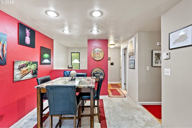 151 Treehill Loop, Eugene, OR 97405 - dining room featuring carpet flooring and baseboards