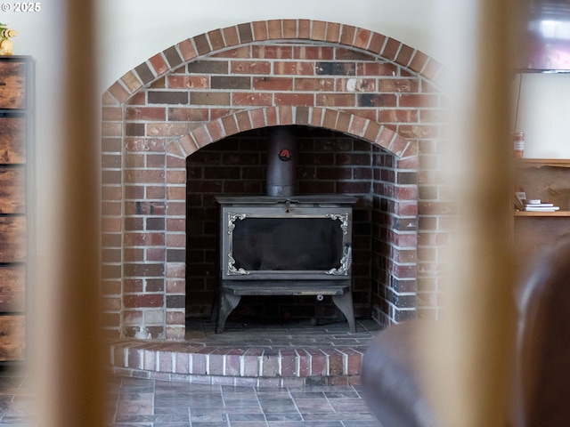 611 NW 4th Pl, Battle Ground, WA 98604 - detailed view of a wood stove