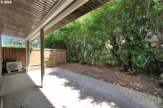 1500 Norkenzie Rd, Eugene, OR 97401 - view of patio with a gate