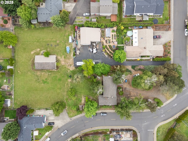aerial view of property's location