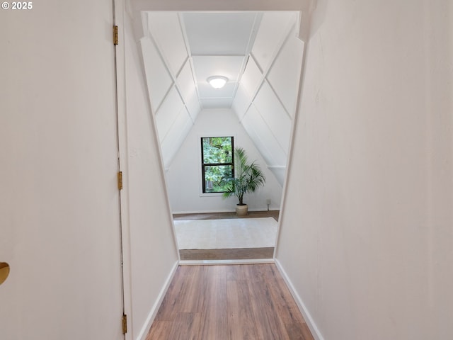 1171 Mabee Mines Rd, Washougal, WA 98671 - hall with wood finished floors and baseboards