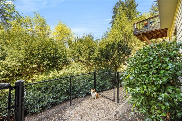 gate with fence