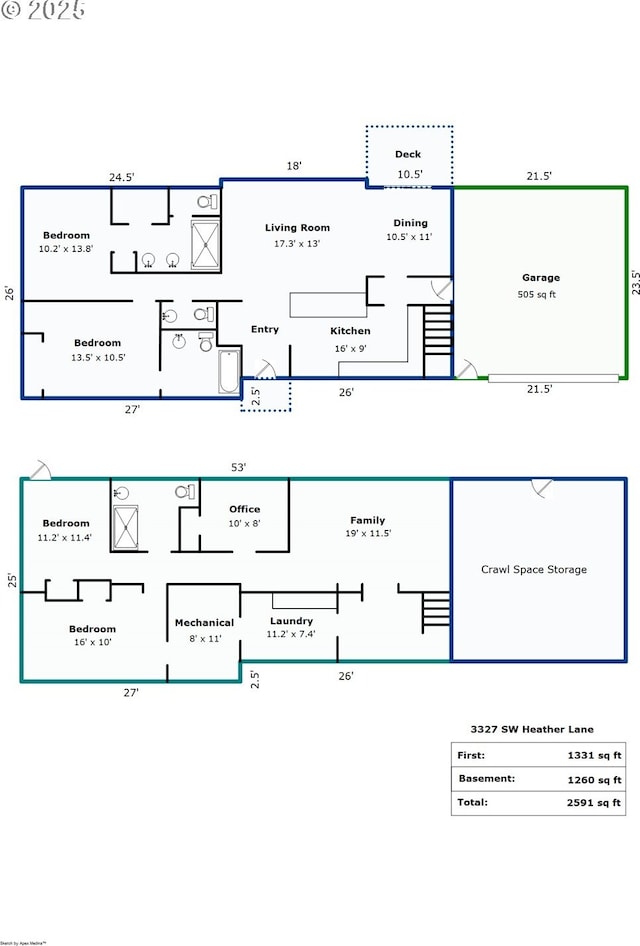 property floor plan