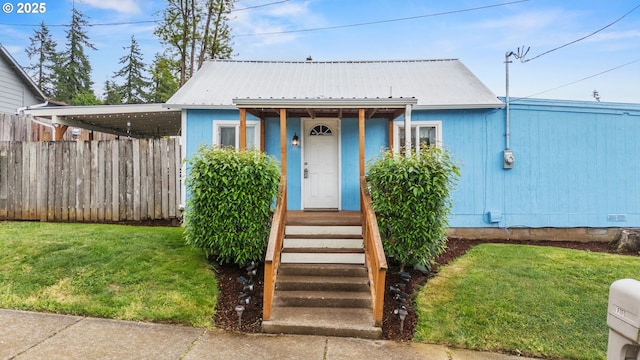 1305 E Van Buren Ave, Cottage Grove, OR 97424 - view of front facade featuring metal roof
