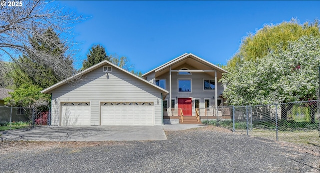 54693 Bingham Rd, Adams, OR 97810 - view of front of property featuring driveway and a garage