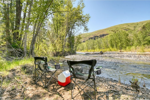 54693 Bingham Rd, Adams, OR 97810 - view of yard featuring a mountain view