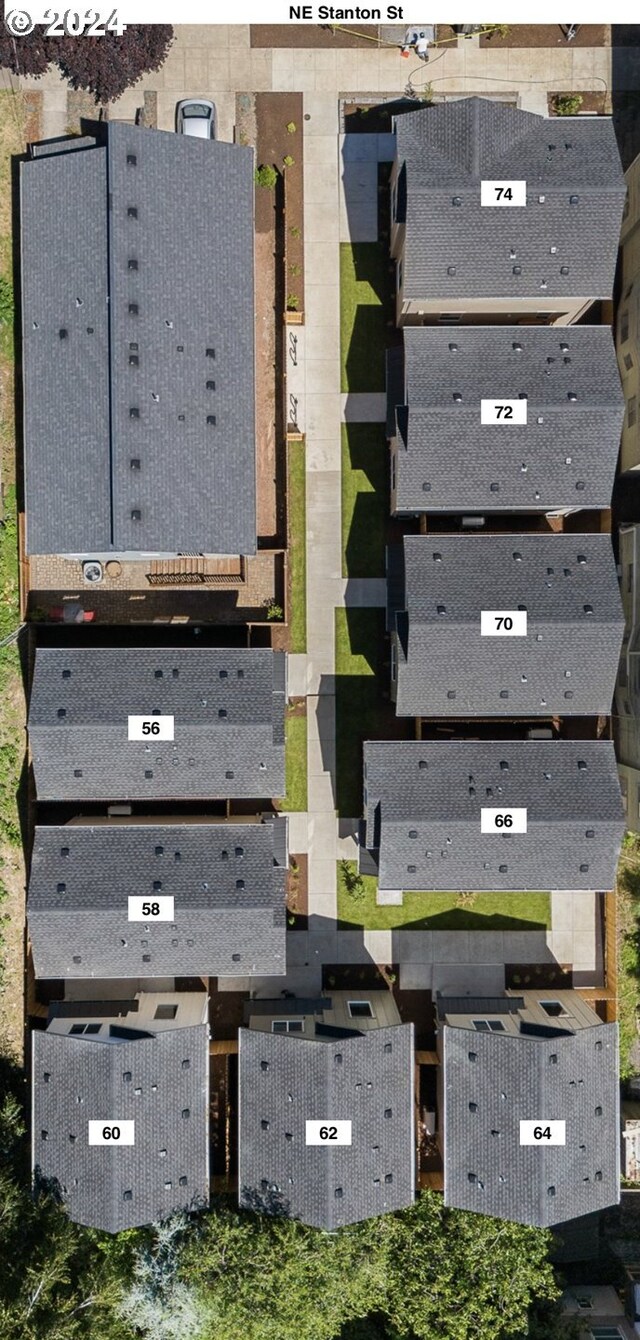 66 NE Stanton St, Portland, OR 97212 - bird's eye view