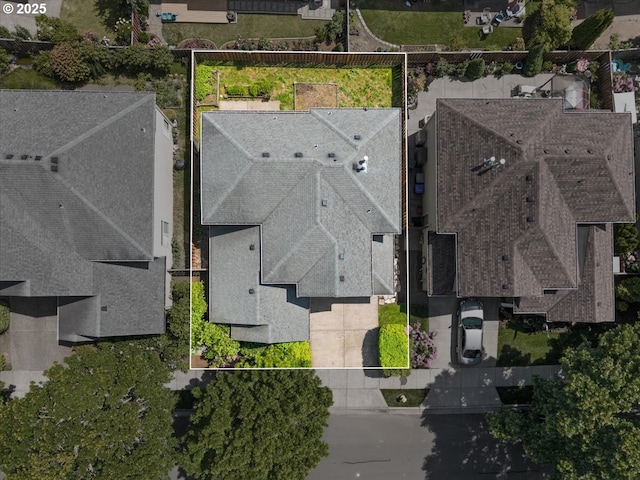 5836 NE Farnham St, Hillsboro, OR 97124 - aerial overview of property's location with property boundaries highlighted