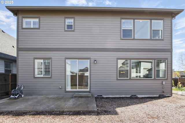 29169 NW King St, North Plains, OR 97133 - back of house with fence and a patio area