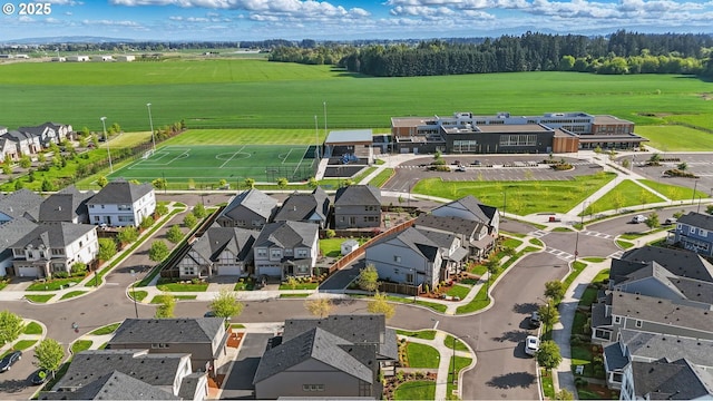 29169 NW King St, North Plains, OR 97133 - bird's eye view with a residential view