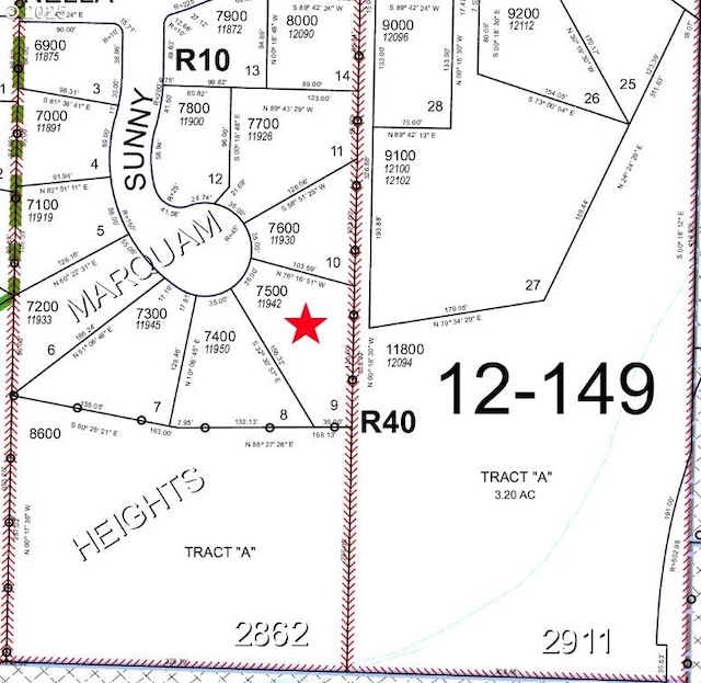 11942 SE Sunny Way, Happy Valley, OR 97086 - map of parcels