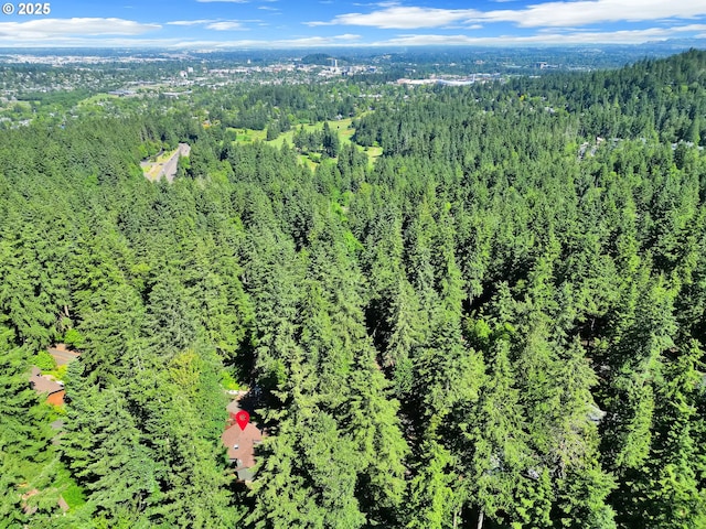 2002 Kimberly Dr, Eugene, OR 97405 - aerial overview of property's location featuring a forest