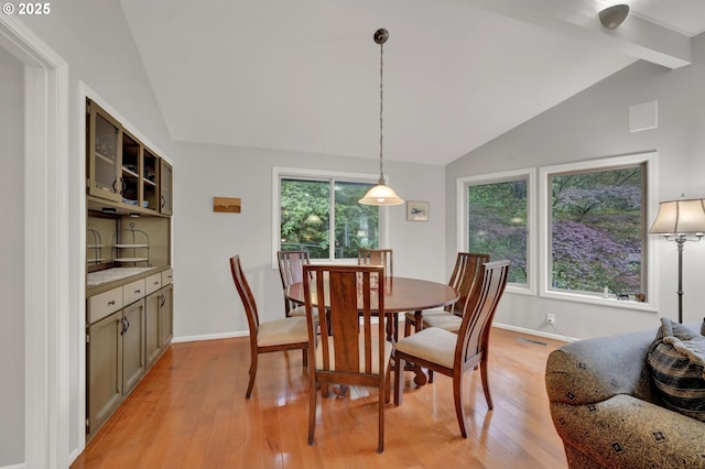 2002 Kimberly Dr, Eugene, OR 97405 - dining area with light wood-type flooring, plenty of natural light, and baseboards