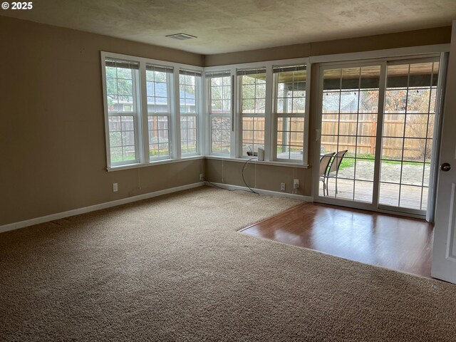 interior space with light wood-type flooring