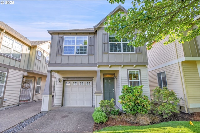 1133 SE Tamango St, Hillsboro, OR 97123 - multi unit property with an attached garage, board and batten siding, and asphalt driveway
