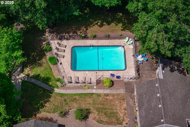 12960 SW 5th St, Beaverton, OR 97005 - aerial view of a pool area