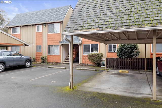 16825 SE Powell Blvd, Portland, OR 97236 - view of partially covered parking lot