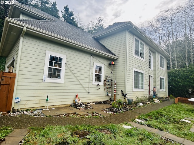 back of house featuring a patio