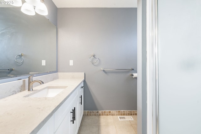 5219 Spring Leaf Ct N, Keizer, OR 97303 - bathroom featuring vanity and tile patterned floors