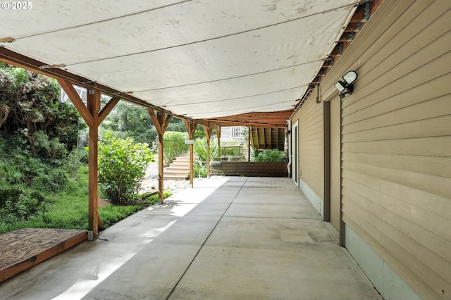 20681 S Wisteria Rd, West Linn, OR 97068 - view of patio with stairway