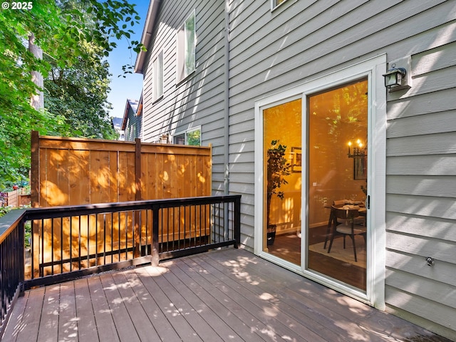 13143 SW Brianne Way, Portland, OR 97223 - view of wooden terrace