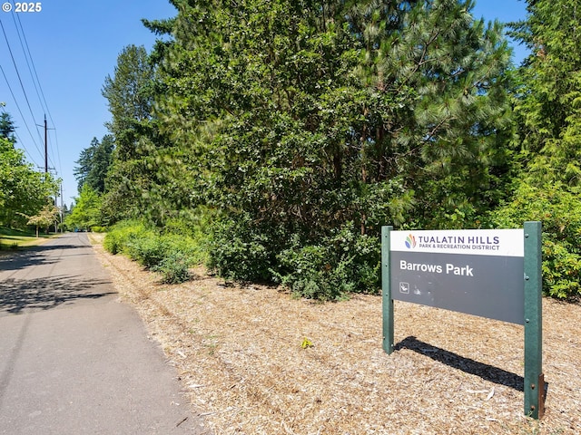 13143 SW Brianne Way, Portland, OR 97223 - view of asphalt road