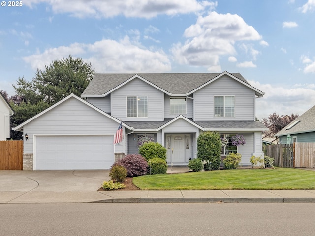 1136 S Pine St, Canby, OR 97013 - traditional-style house with driveway, roof with shingles, and a garage
