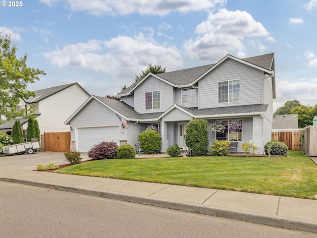 1136 S Pine St, Canby, OR 97013 - view of front of property featuring a shingled roof, concrete driveway, and an attached garage