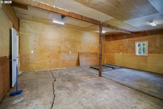 16170 Mcbee Rd, Dallas, OR 97338 - basement with wood walls