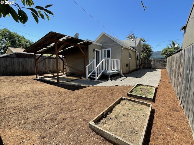 view of rear view of house