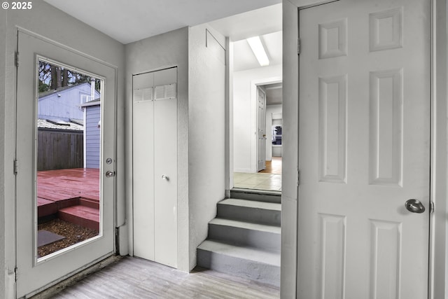 1262 Kalmia St, Junction City, OR 97448 - stairs featuring wood finished floors