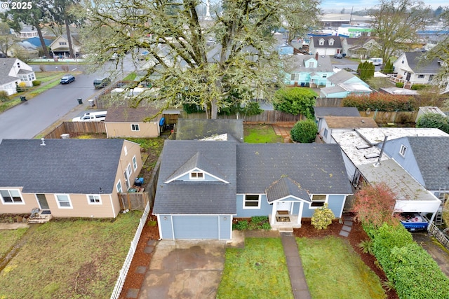 1262 Kalmia St, Junction City, OR 97448 - birds eye view of property with a residential view