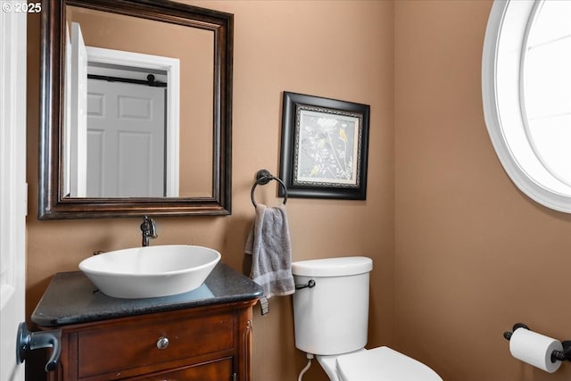 1498 Cathlamet Ct, Salem, OR 97304 - half bathroom featuring toilet and vanity