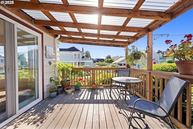 719 6th St, Astoria, OR 97103 - deck featuring a residential view