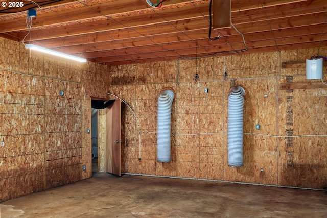 44409 SW Knight Rd, Gaston, OR 97119 - misc room featuring unfinished concrete floors