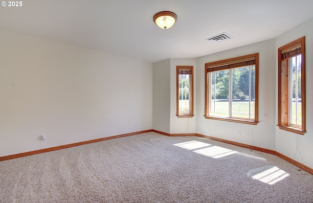 46135 E Avery Rd, Chehalis, WA 98532 - carpeted spare room featuring baseboards and visible vents